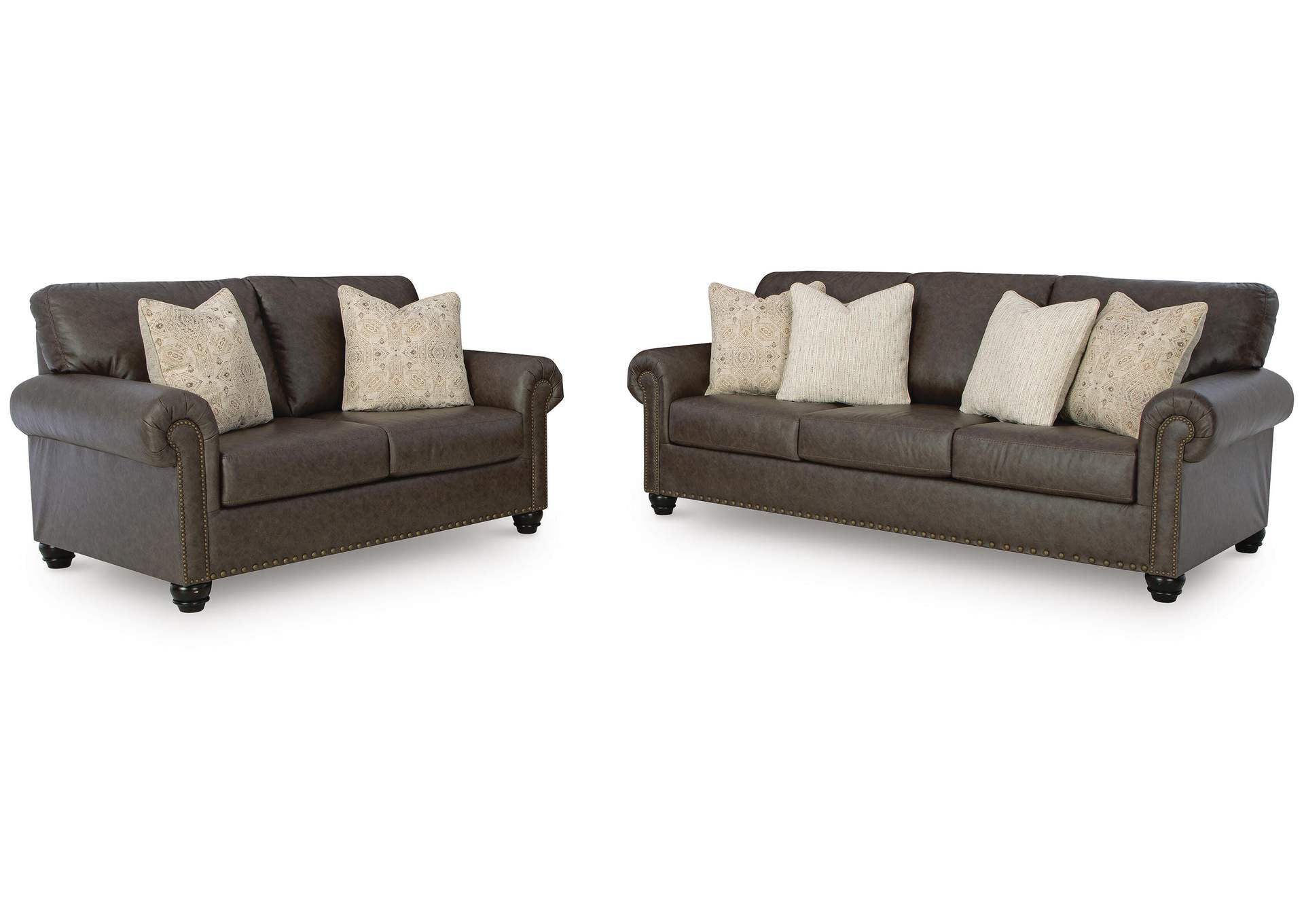 Roxmere Sofa and Loveseat