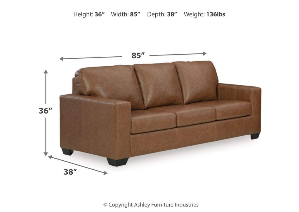 Bolsena Sofa, Loveseat and Recliner dimensions
