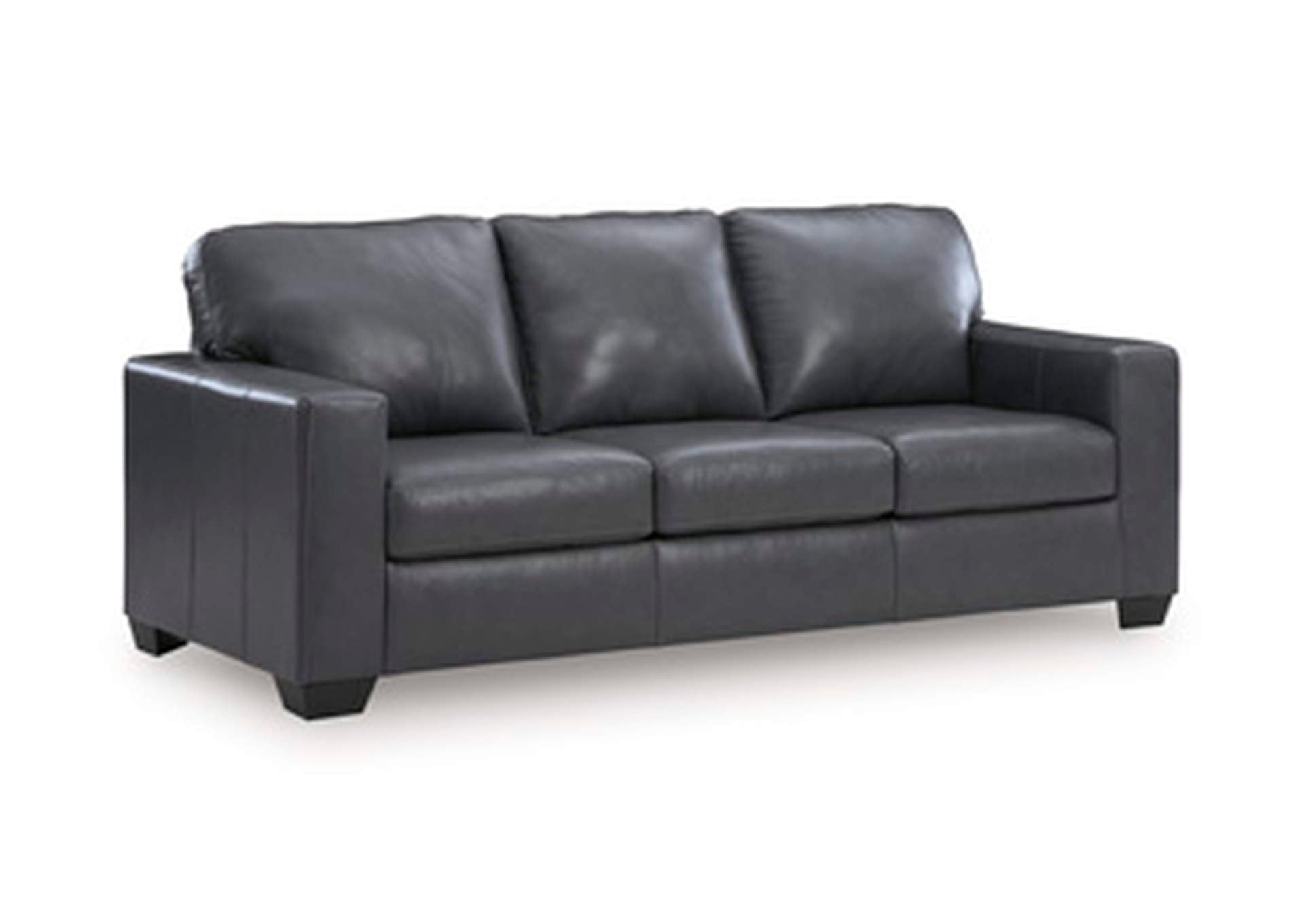 Bolsena Leather Sofa and Loveseat angled view