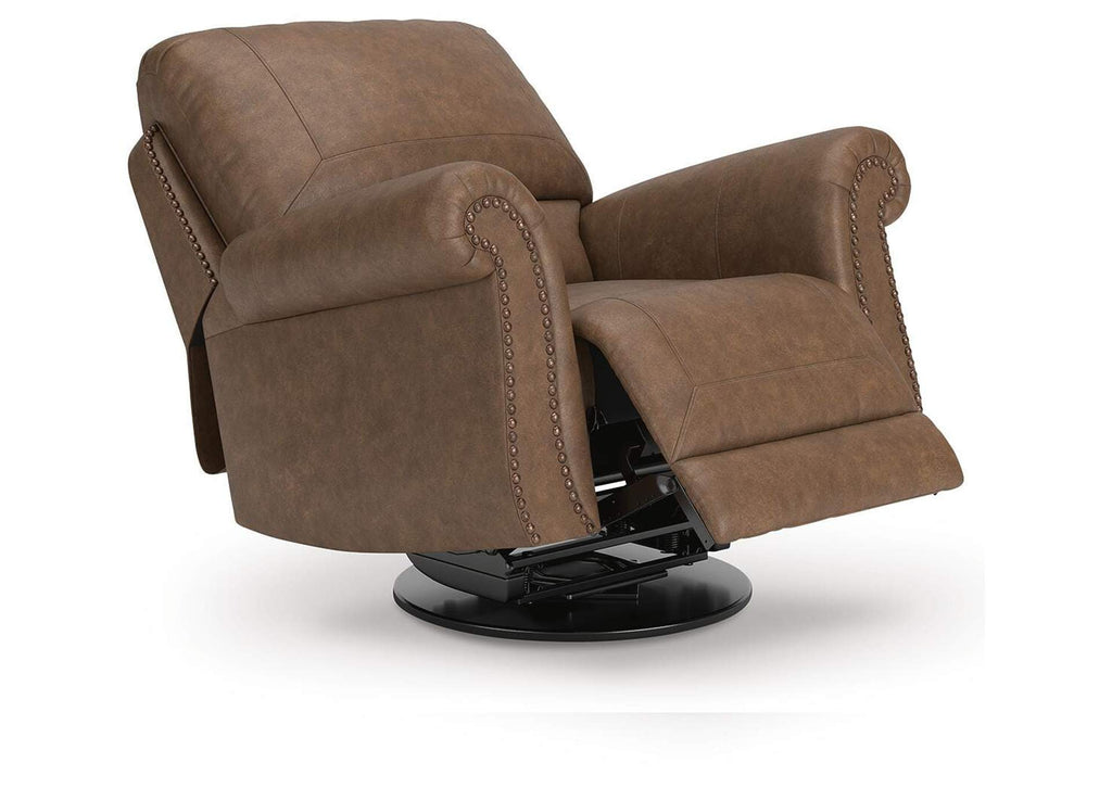 Chasemore Swivel Glider Recliner angled view