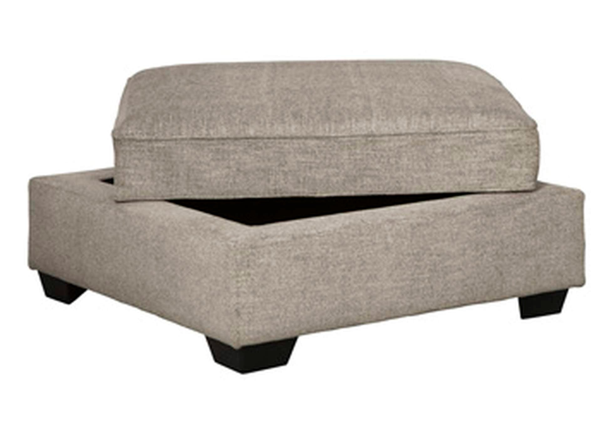 Bovarian Ottoman angled view