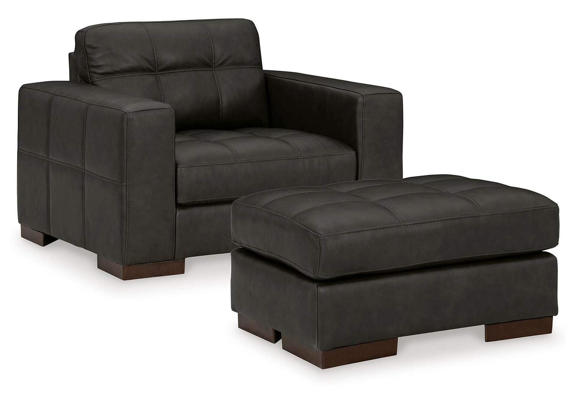Luigi Chair and Ottoman