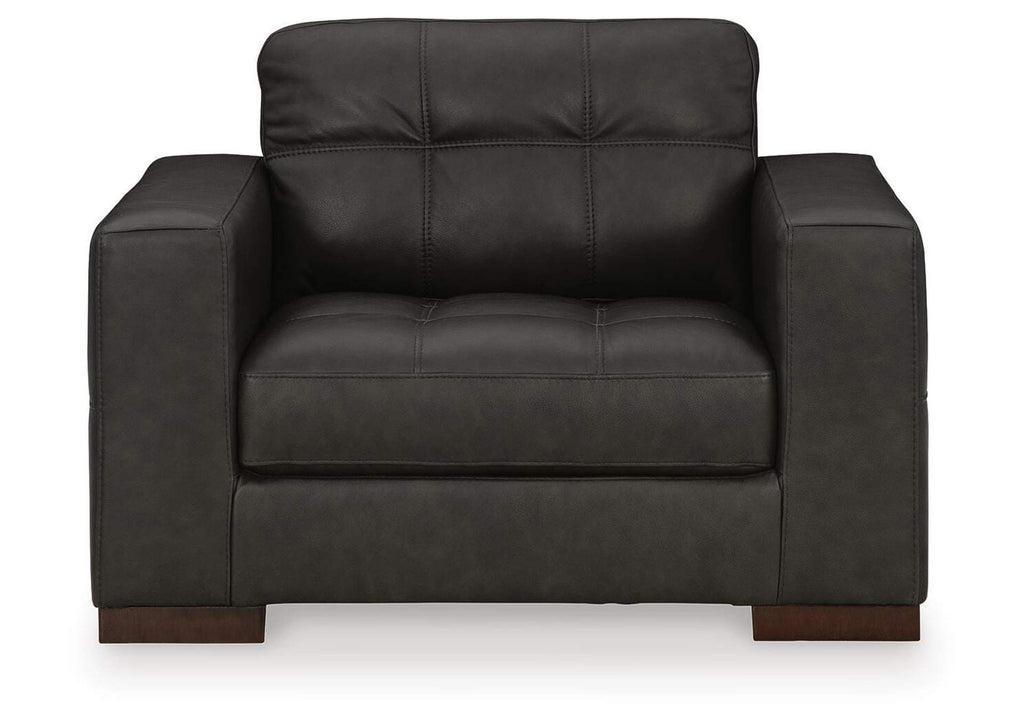 Luigi Sofa, Loveseat, Chair and Ottoman front view