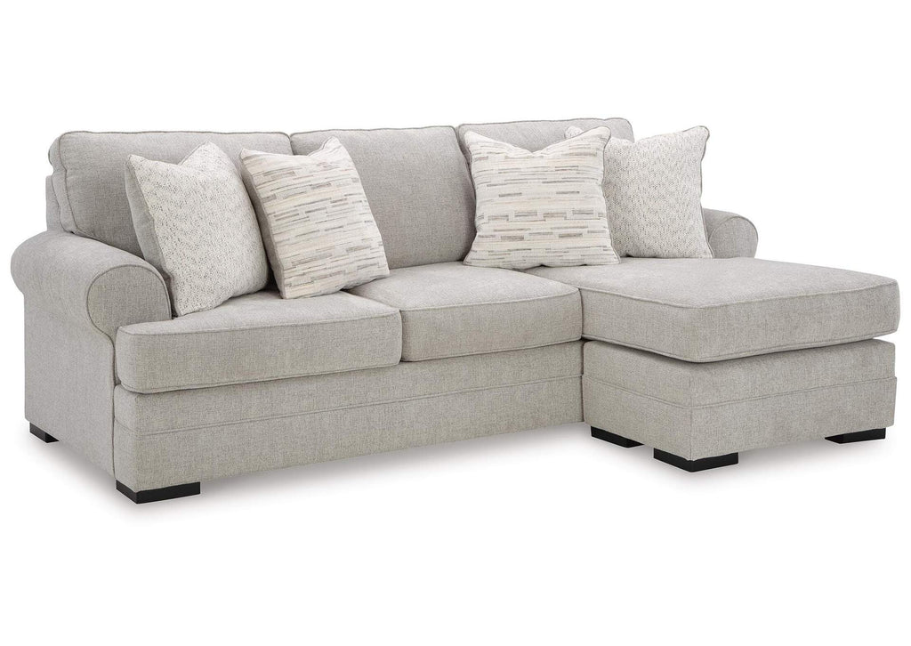Eastonbridge Sofa Chaise angled view