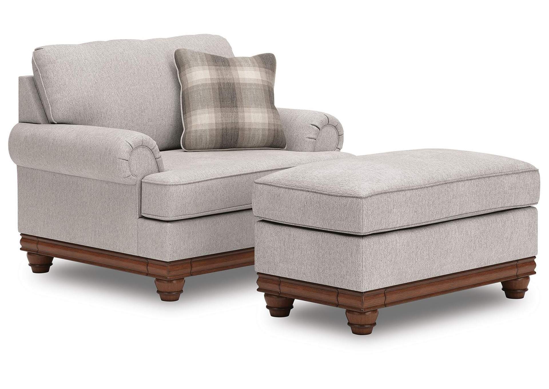 Stoughton Chair and Ottoman