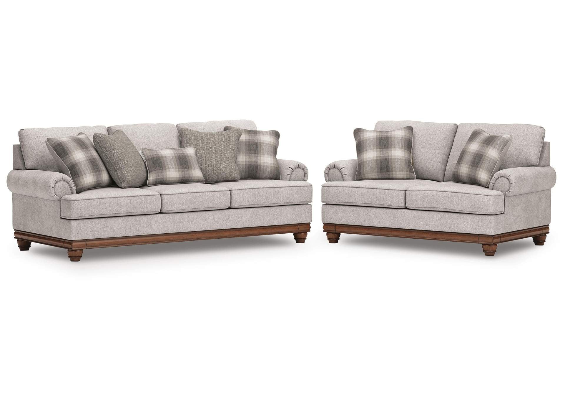 Stoughton Sofa and Loveseat