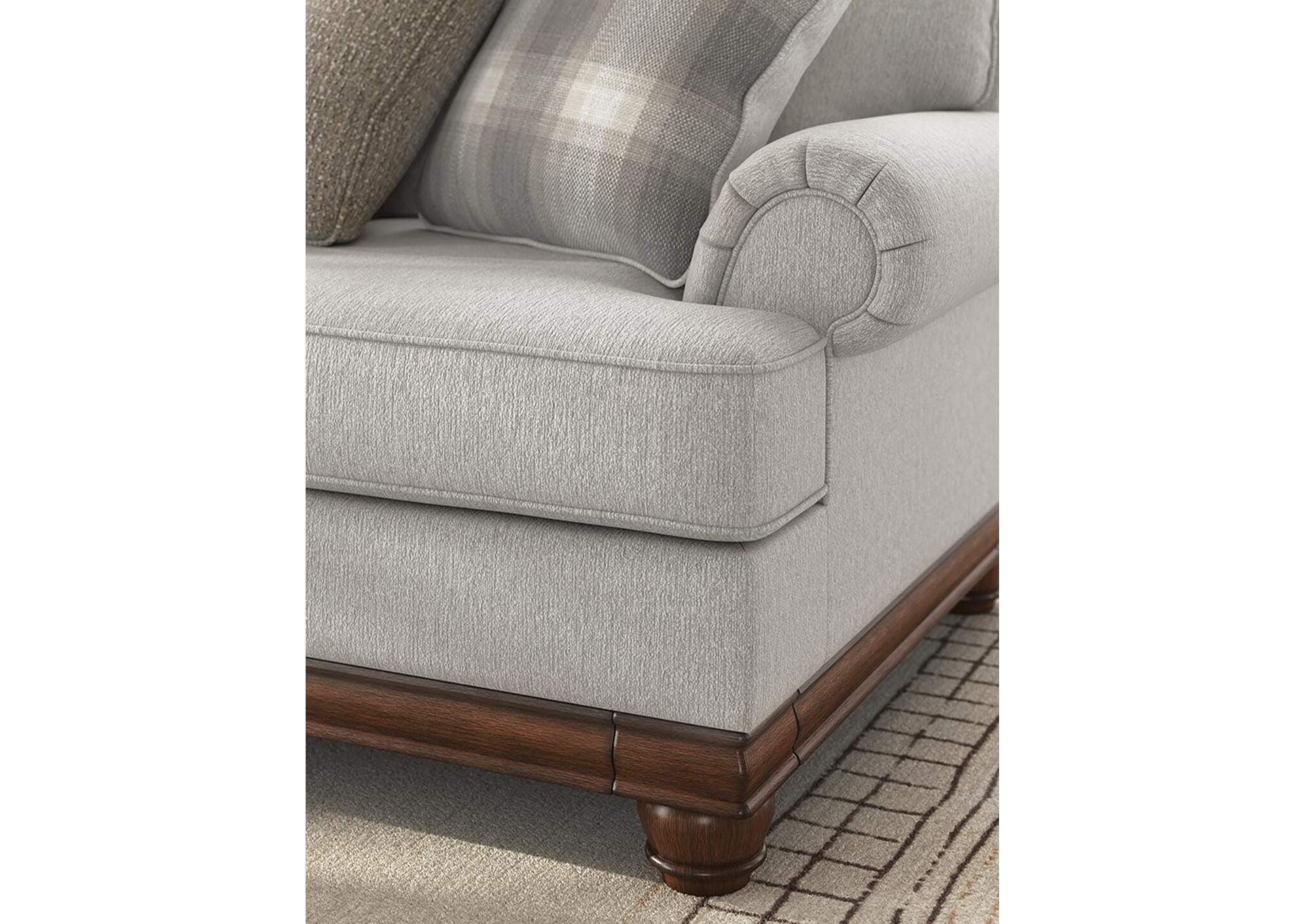 Stoughton Sofa and Loveseat detail
