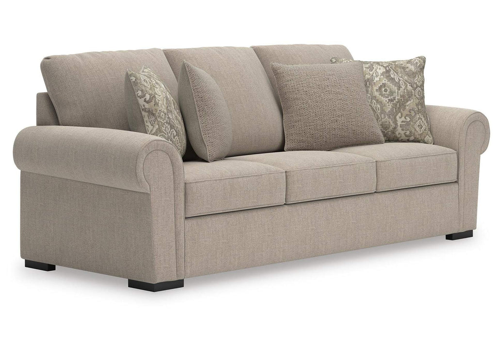 Sararose Sofa angled view