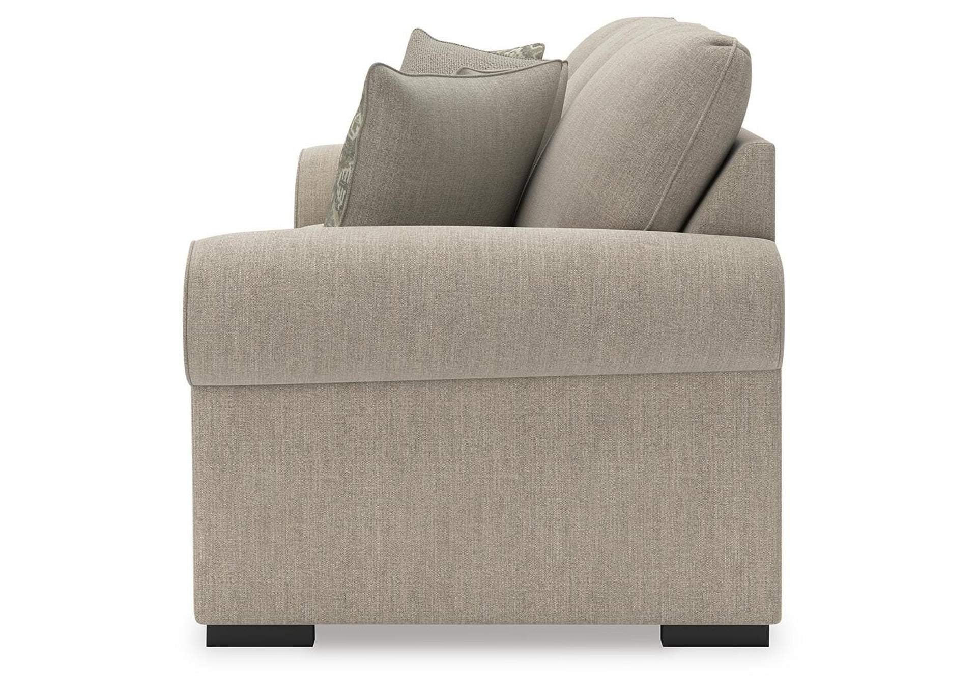 Sararose Sofa side view