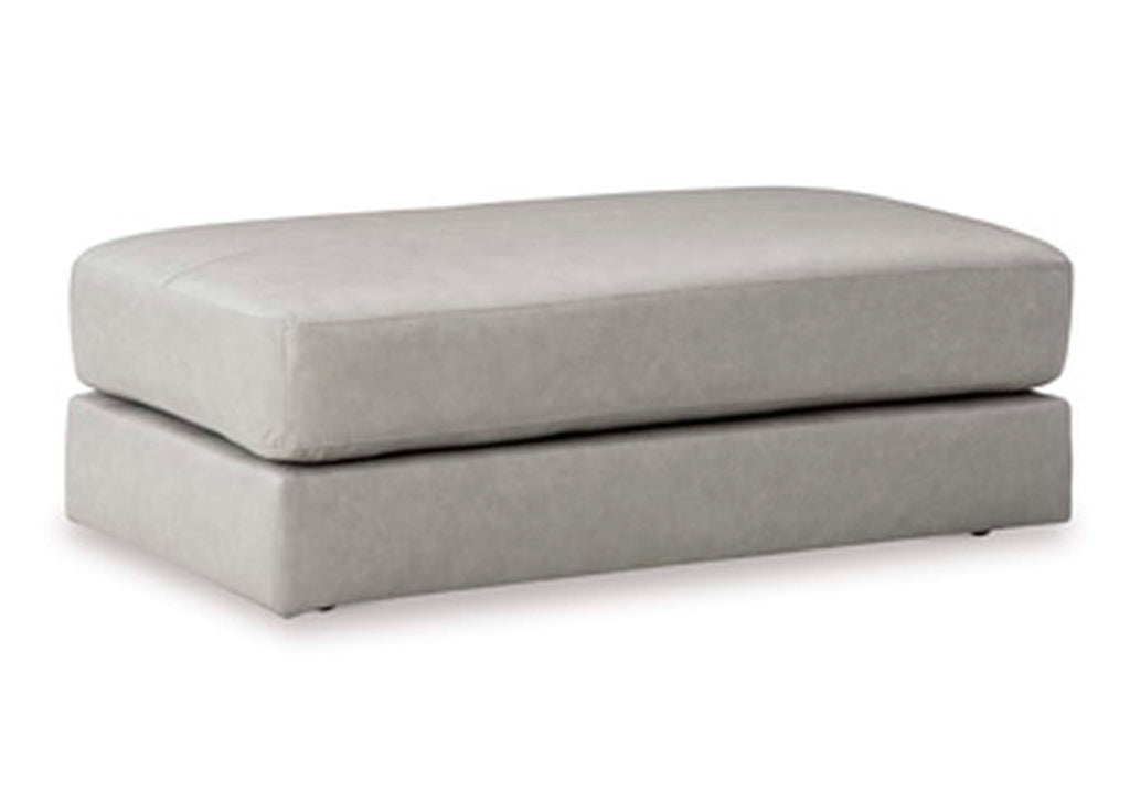 Amiata Oversized Accent Ottoman angled view