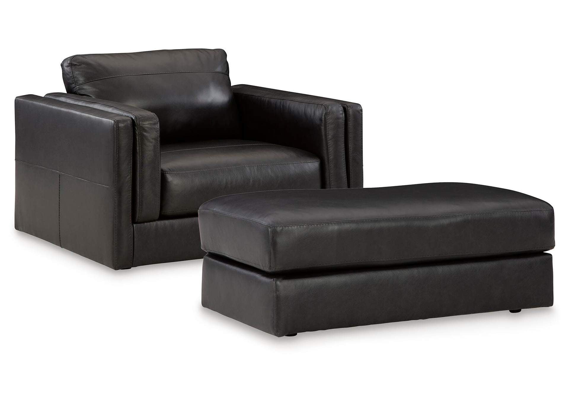 Amiata Chair and Ottoman
