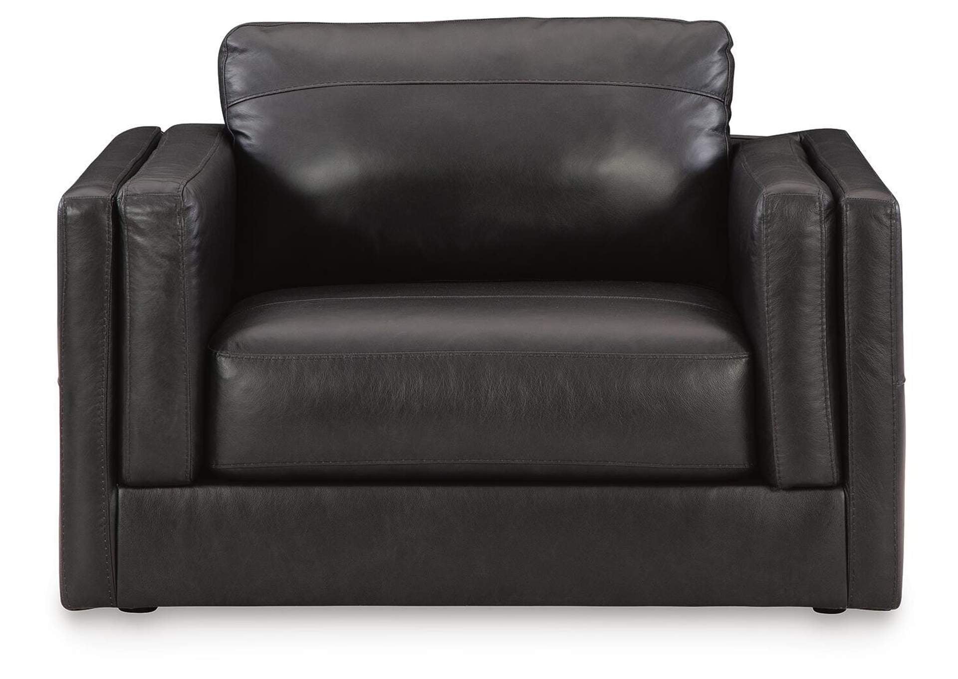 Amiata Sofa, Loveseat, Chair and Ottoman front view