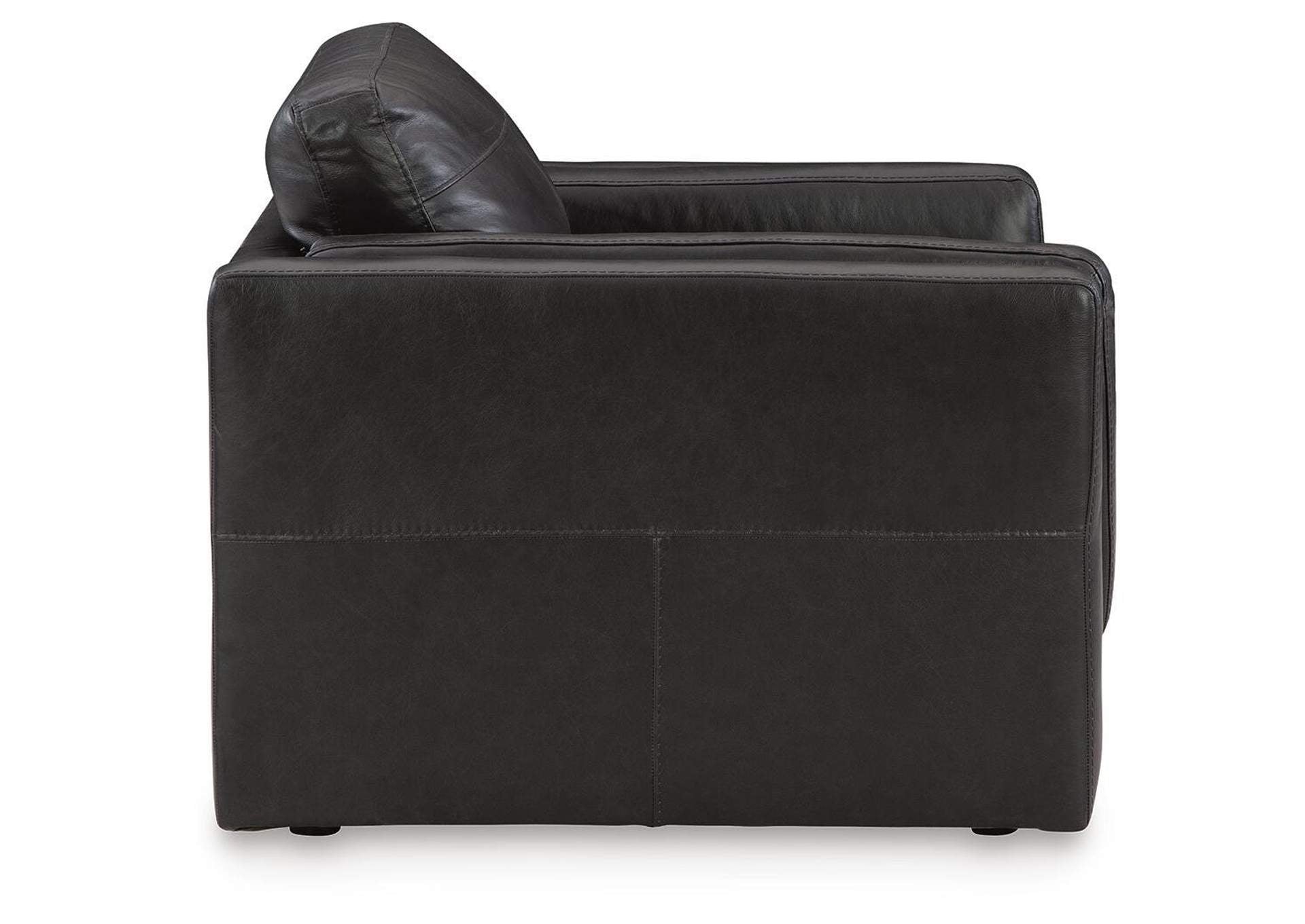 Amiata Sofa, Loveseat, Chair and Ottoman side view