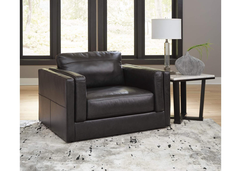 Amiata Chair and Ottoman
