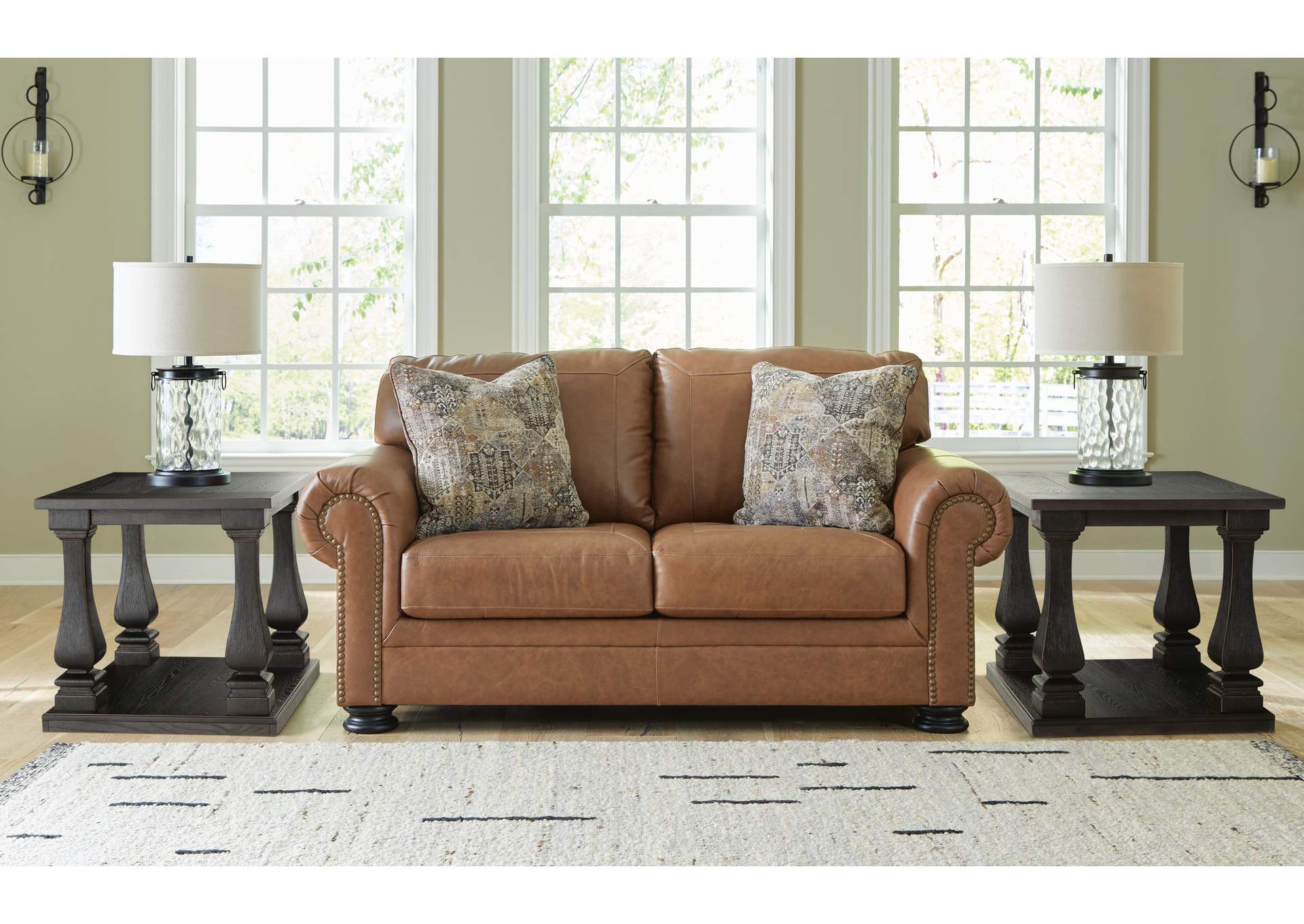 Carianna Sofa, Loveseat, Chair and Ottoman