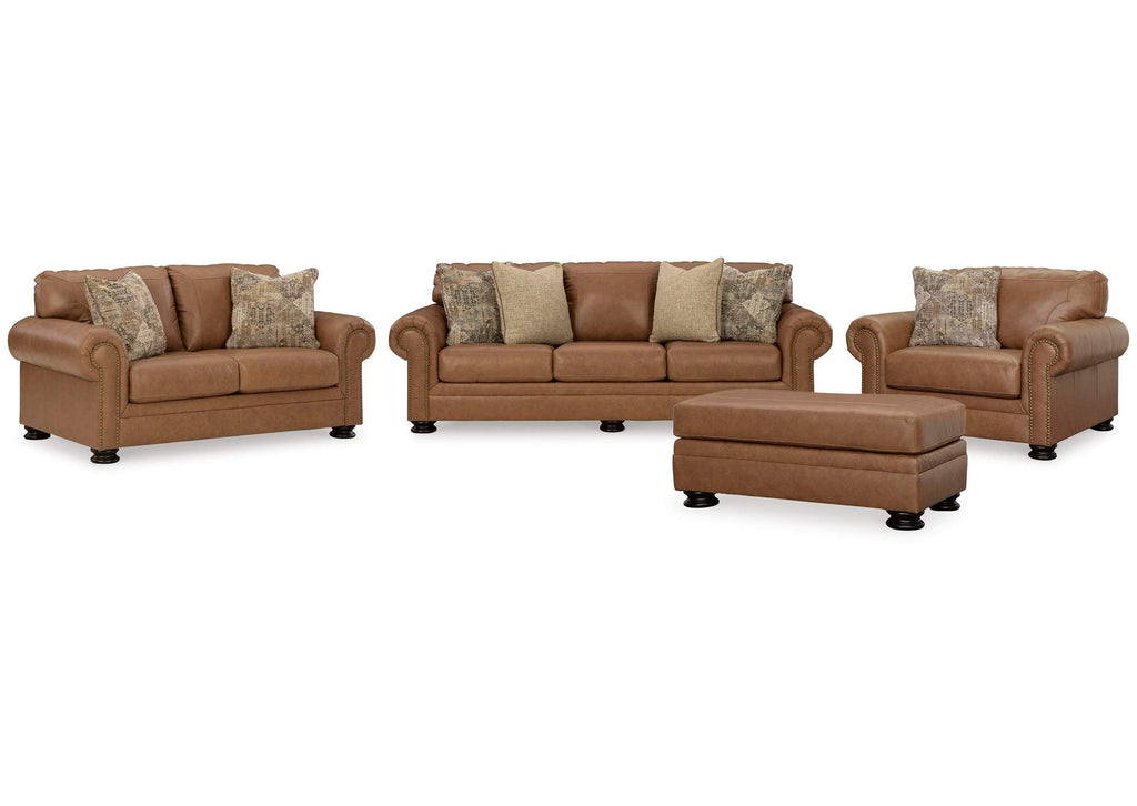 Carianna Sofa, Loveseat, Chair and Ottoman