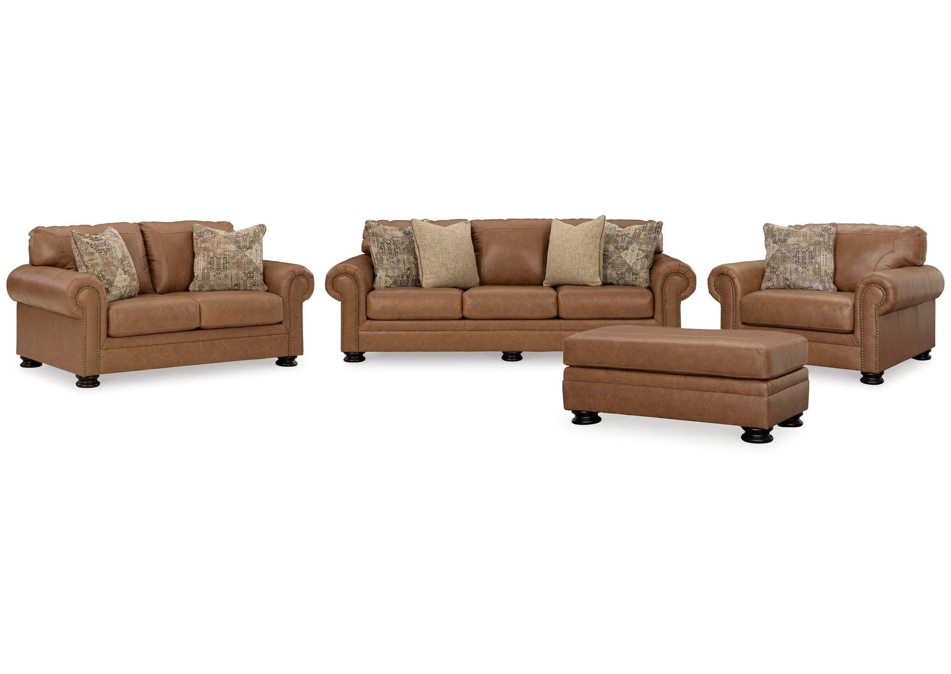 Carianna Sofa, Loveseat, Chair and Ottoman
