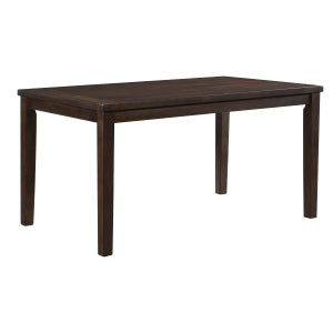 Challis dining table side view