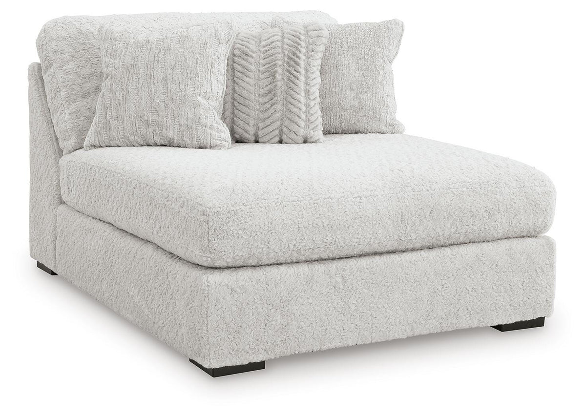 Cuddle Plush sectional, 5-Piece Sectional with Chaise · 125 × 113 × 43 in, view 3