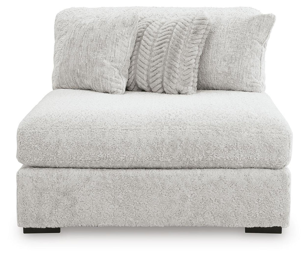 Cuddle Plush sectional, 5-Piece Sectional with Chaise · 125 × 113 × 43 in, view 2