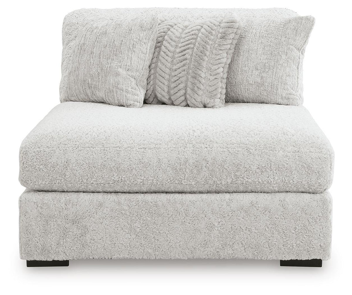 Cuddle Plush sectional, 5-Piece Sectional with Chaise · 125 × 113 × 43 in, view 2