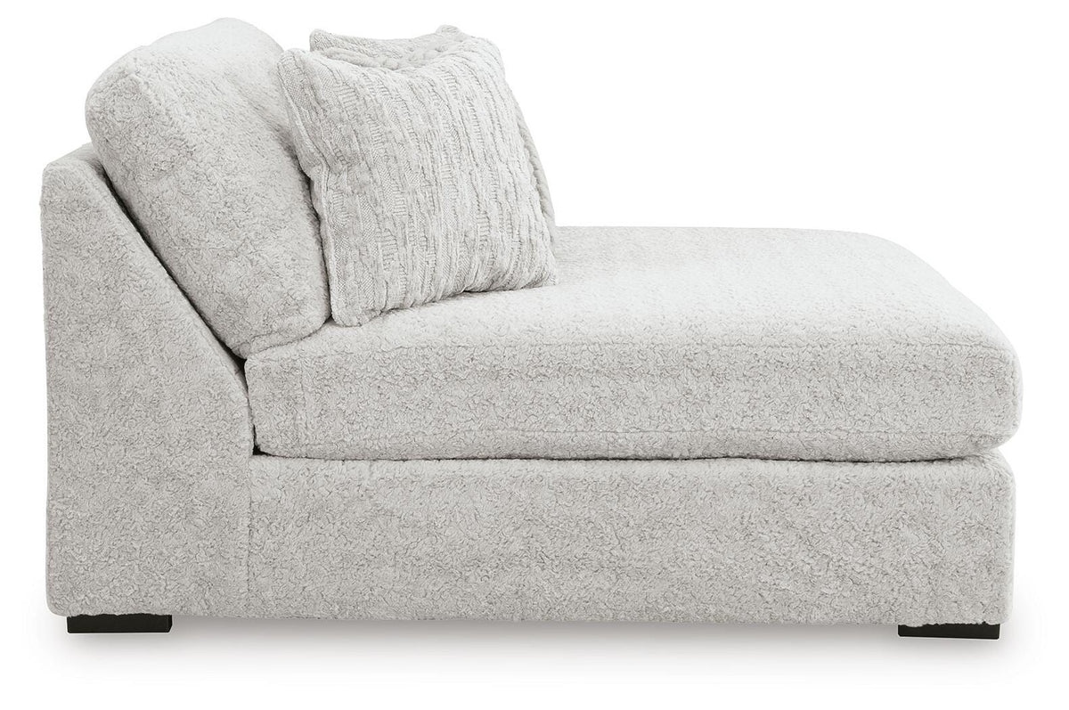 Cuddle Plush sectional, 5-Piece Sectional with Chaise · 125 × 113 × 43 in, view 4