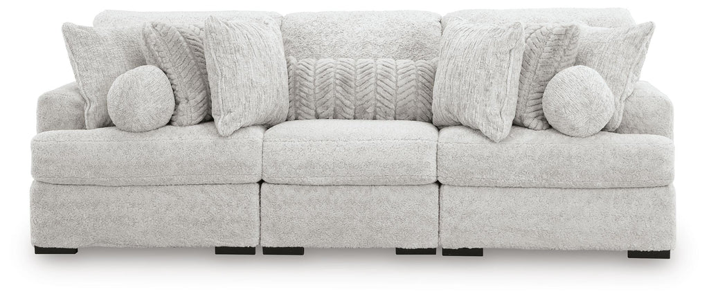 Cuddle Plush sectional, 3-Piece Sectional · 113 × 41 × 43 in, view 1