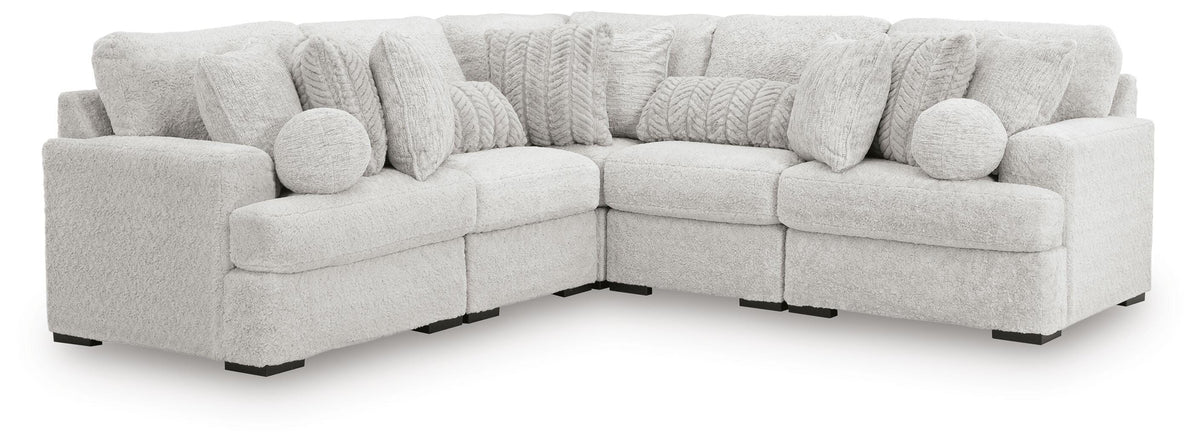 Cuddle Plush sectional, 5-Piece Sectional · 113 × 113 × 43 in, view 1