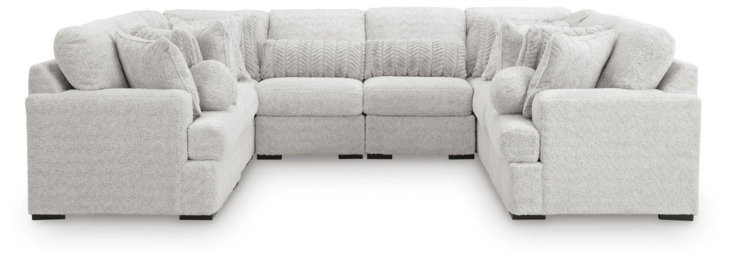 Cuddle Plush sectional, 8-Piece Sectional · 144 × 113 × 43 in, view 1
