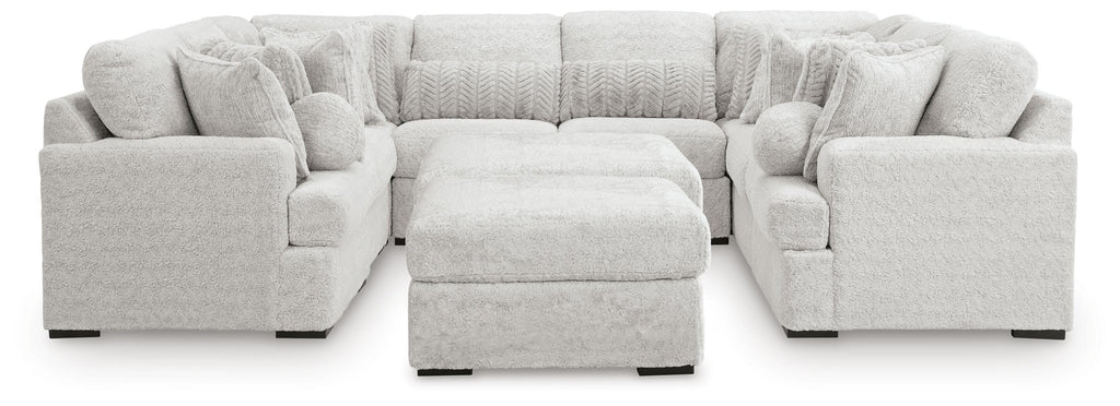 Cuddle Plush sectional, 10-Piece Sectional · 144 × 113 × 43 in, view 1