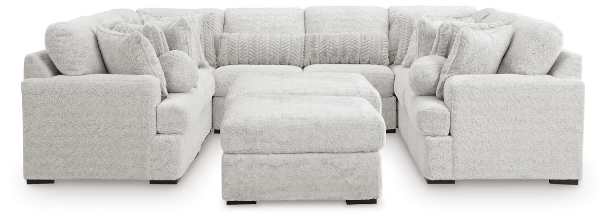Cuddle Plush sectional, 10-Piece Sectional · 144 × 113 × 43 in, view 1