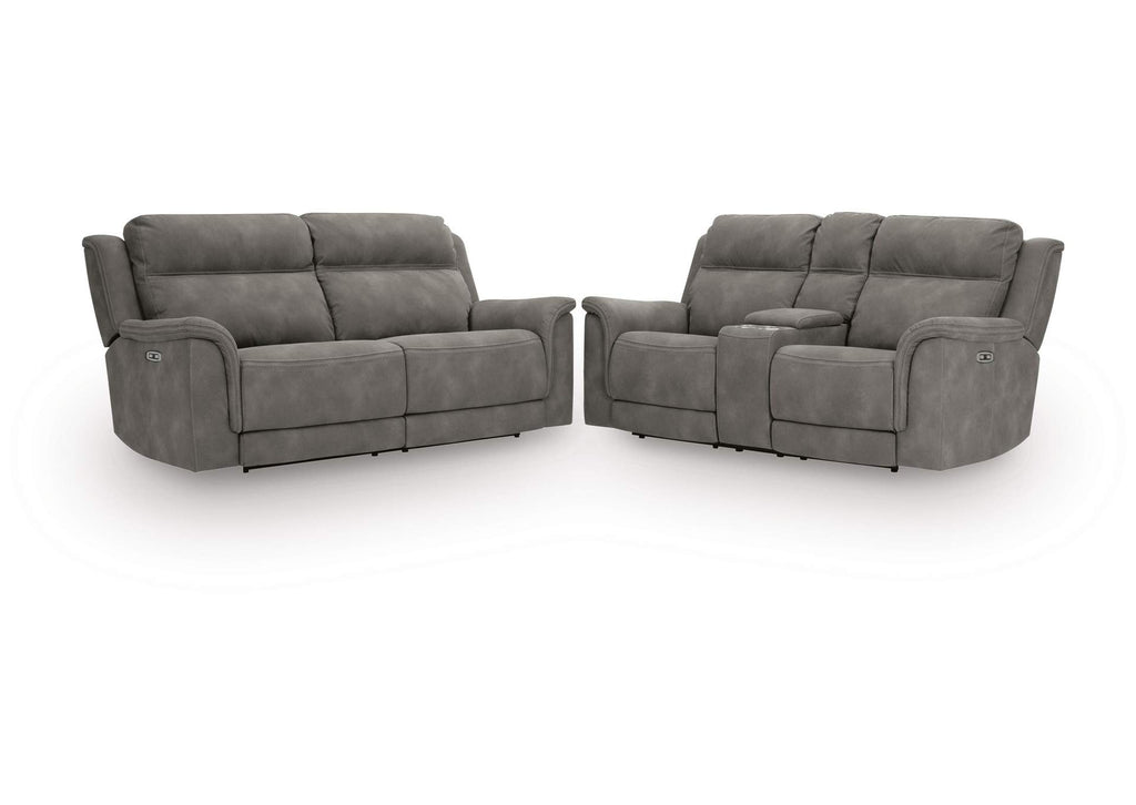 Next-Gen DuraPella Performance Fabric Dual Power Reclining Sofa and Loveseat fabric detail
