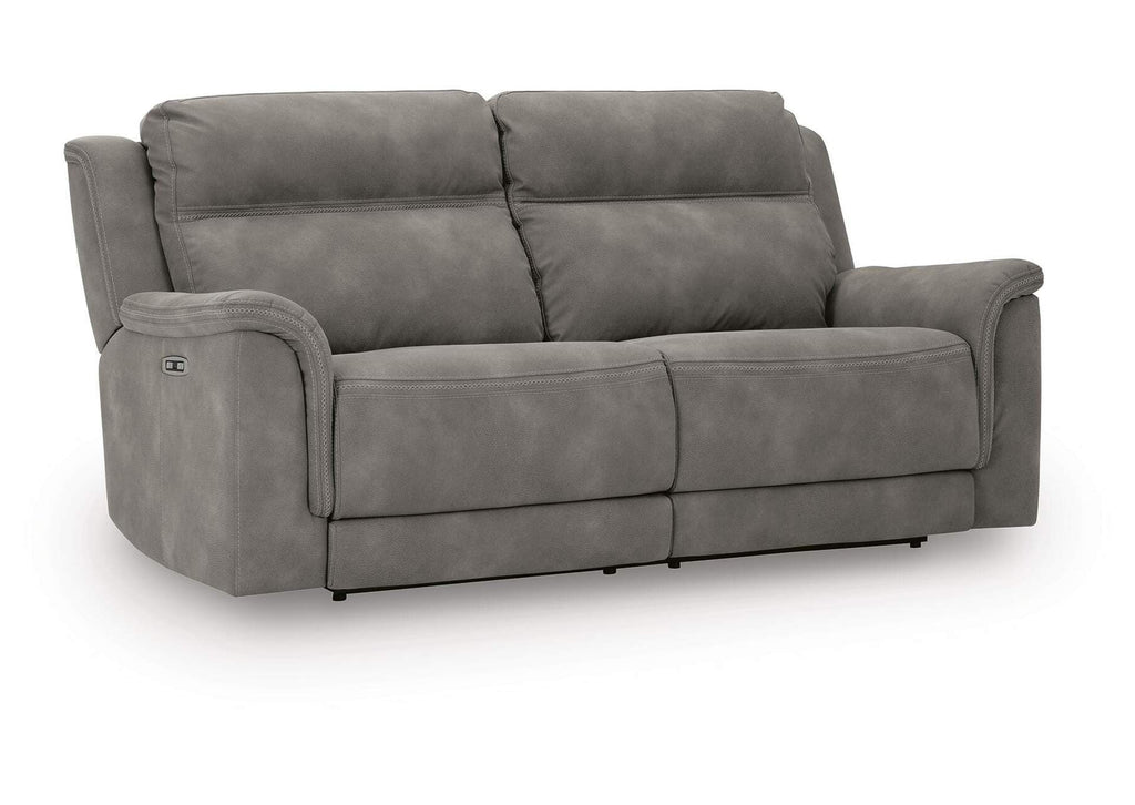 Next-Gen Durapella Power Reclining Sofa angled view