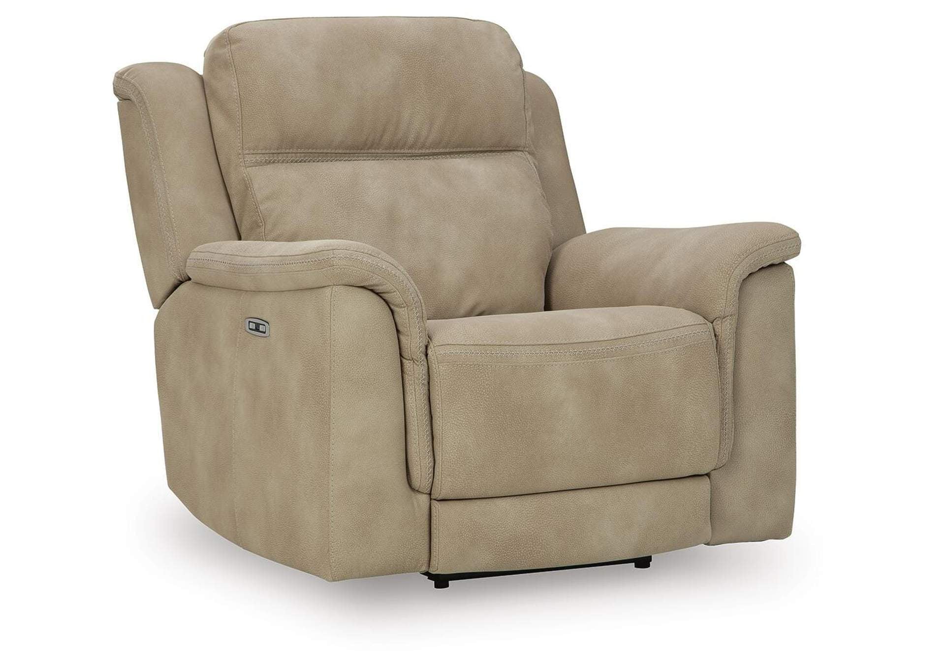 Next-Gen Durapella Power Recliner angled view