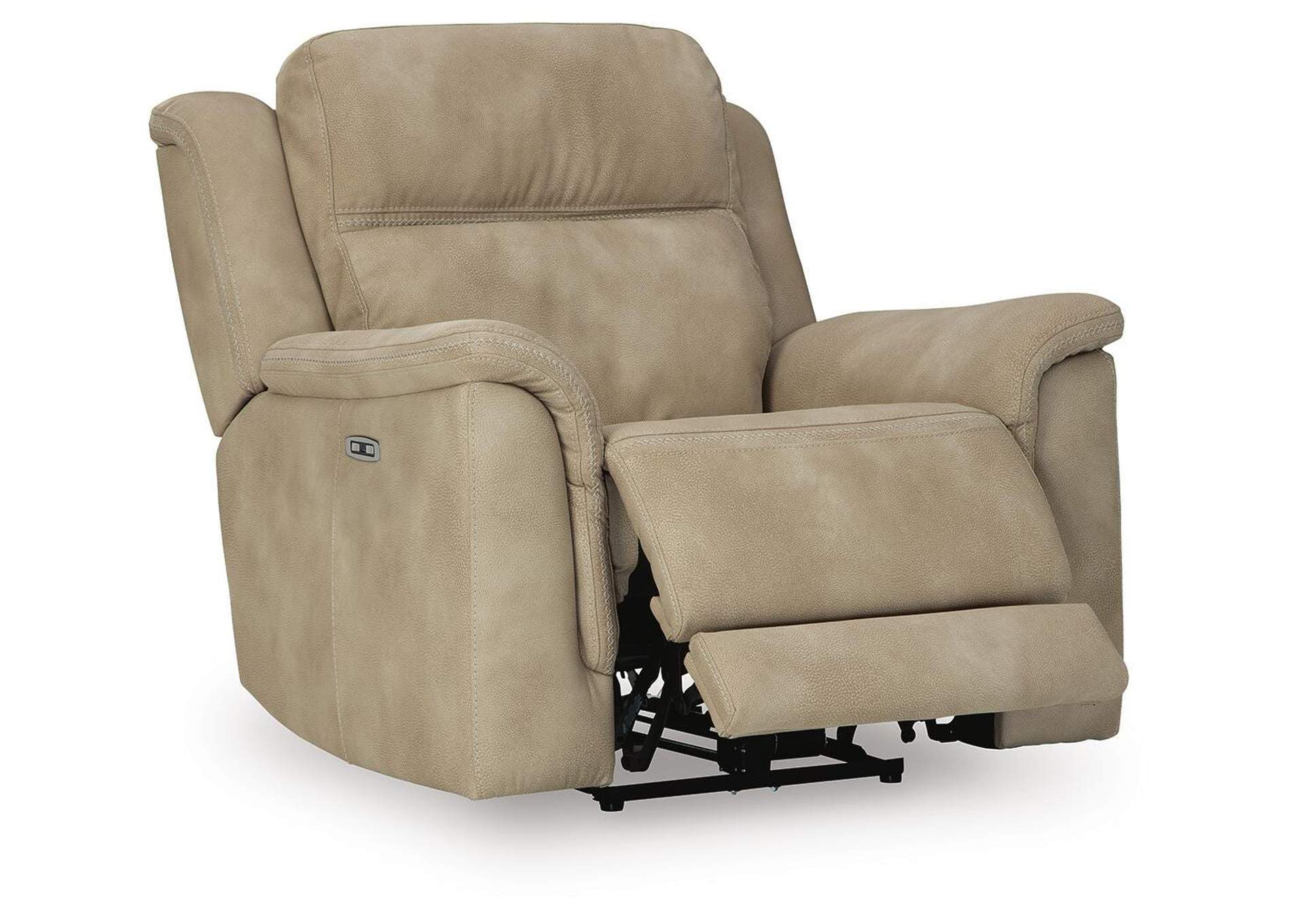 Next-Gen Durapella Power Recliner angled view
