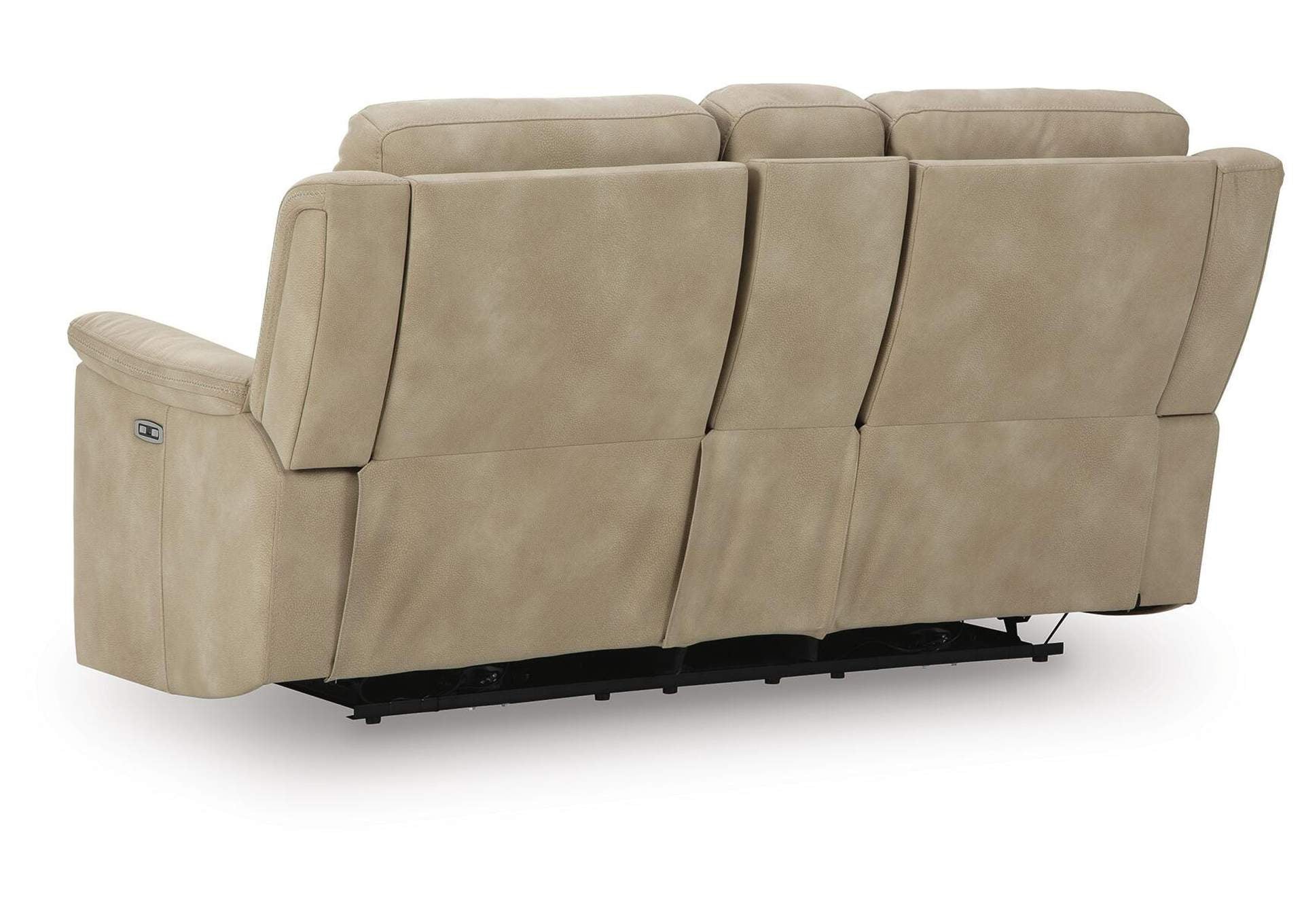 Next-Gen Durapella Power Reclining Loveseat with Console