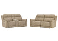 Next-Gen DuraPella Performance Fabric Dual Power Reclining Sofa and Loveseat