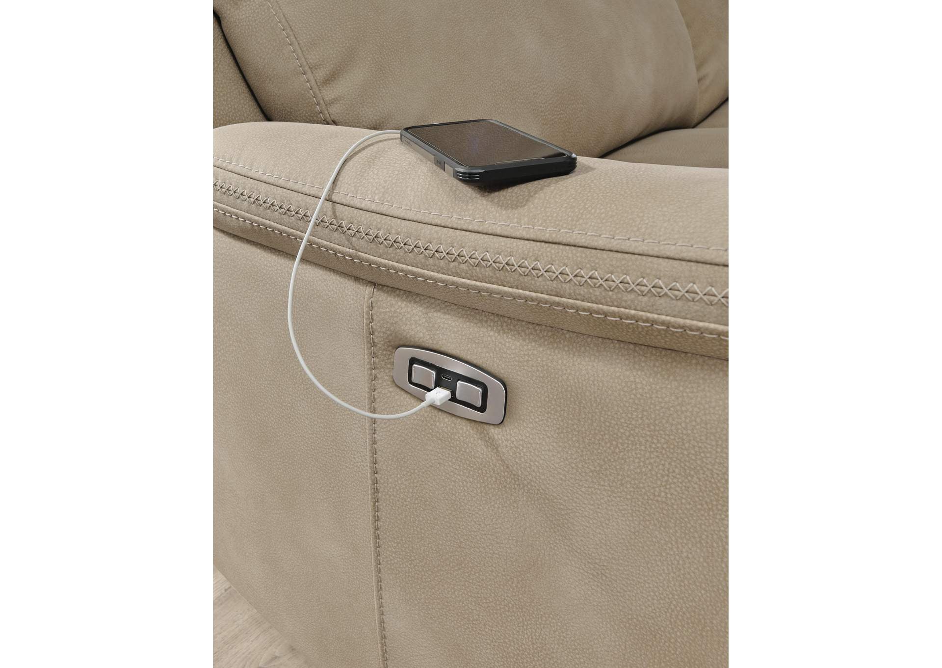 Next-Gen Durapella Power Recliner detail