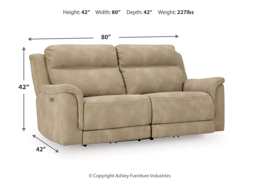Next-Gen Durapella Power Reclining Sofa dimensions