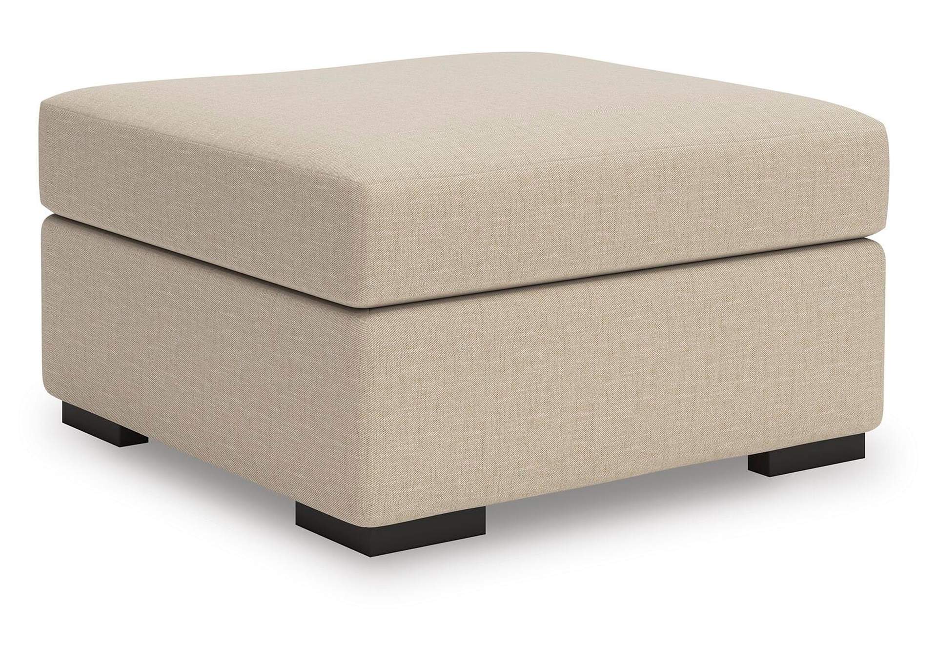LadyMae Oversized Accent Ottoman angled view