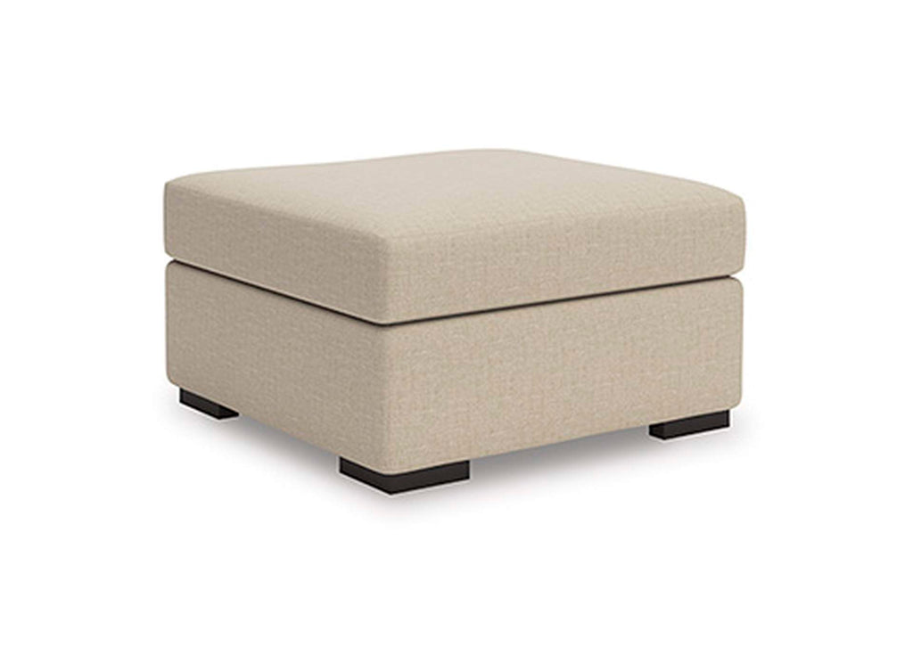 LadyMae Oversized Accent Ottoman angled view