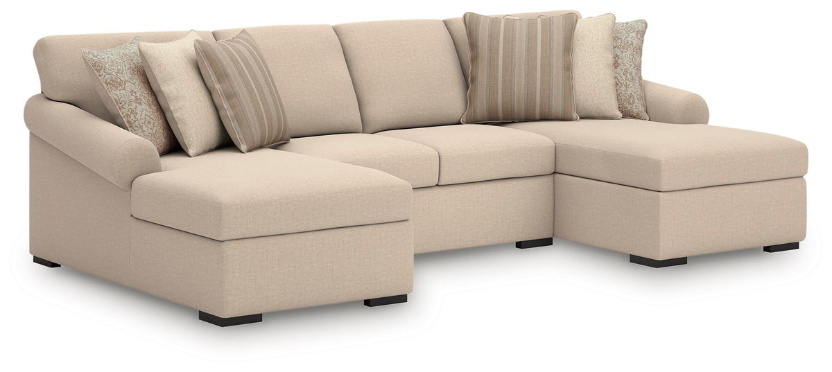 LadyMae sectional, 3-Piece Sectional with Chaise · Left-Facing Chaise · 130 × 69 × 40 in, view 1