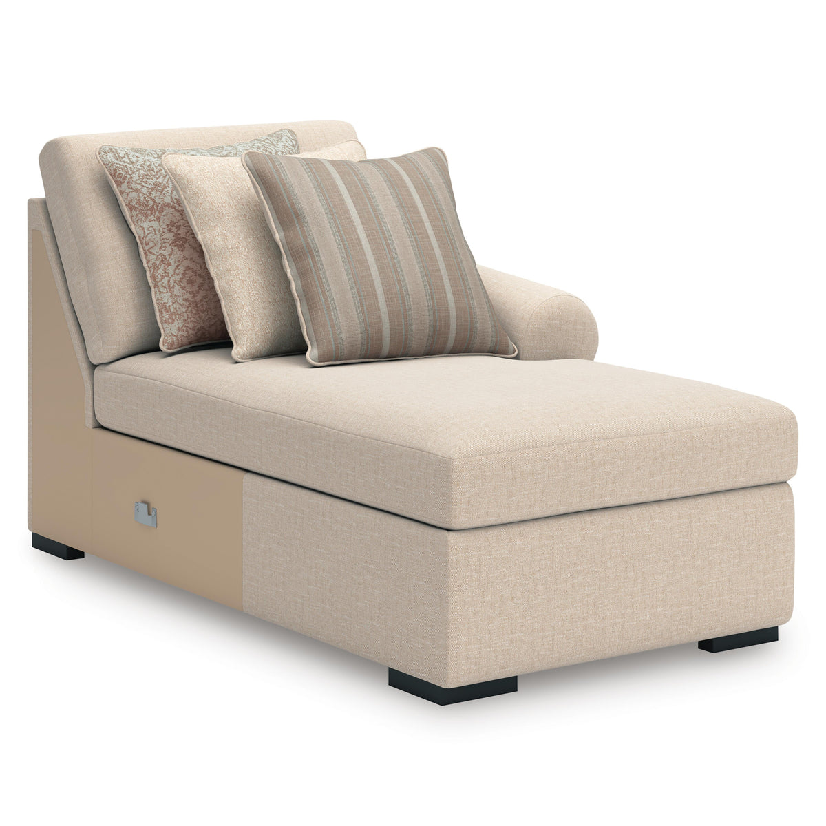 LadyMae sectional, 3-Piece Sectional with Chaise · Left-Facing Chaise · 130 × 69 × 40 in, view 4