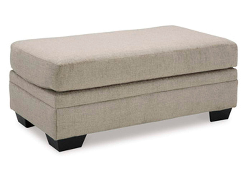 Stonemeade Ottoman angled view