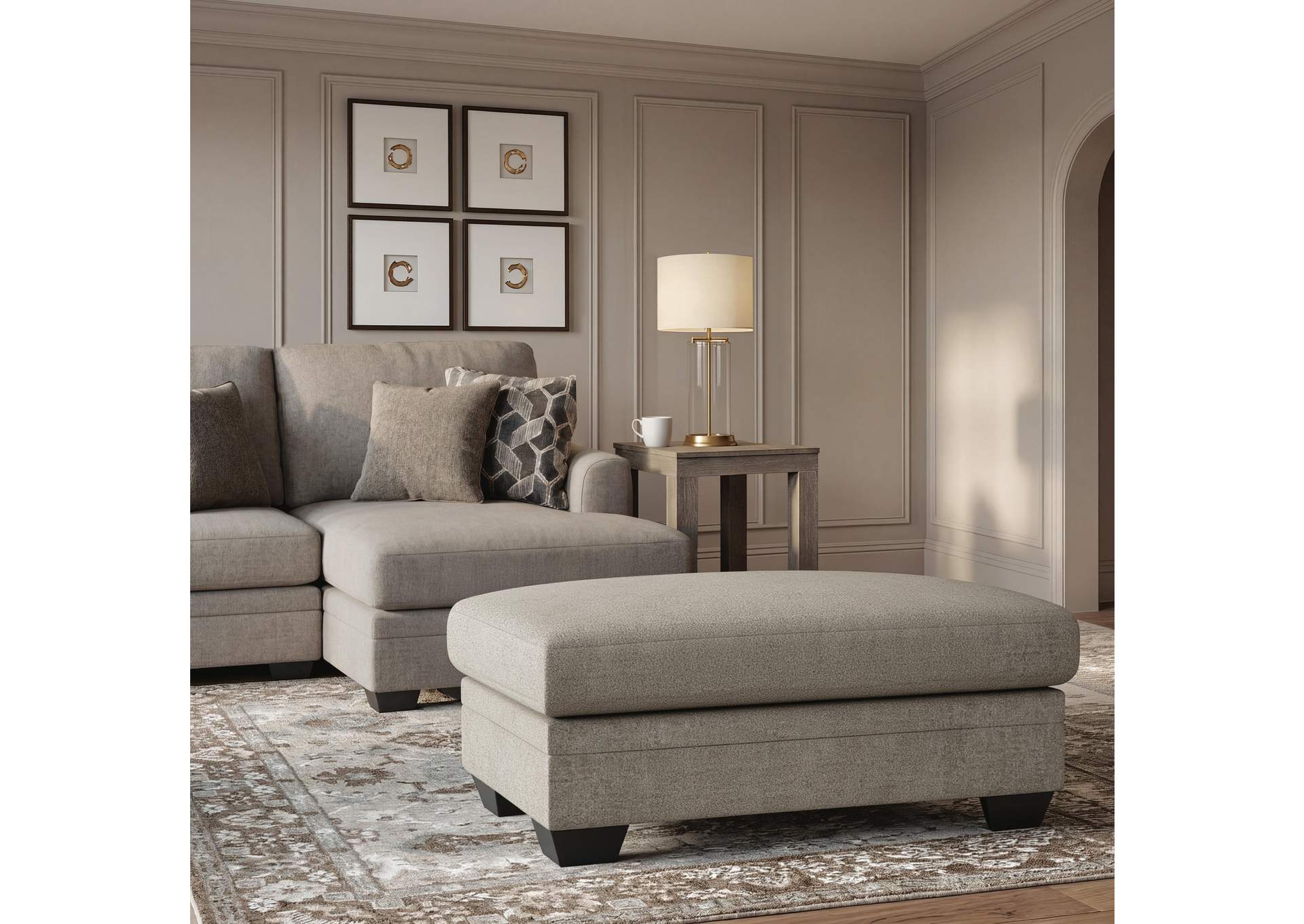 Stonemeade Sofa, Loveseat, Chair and Ottoman