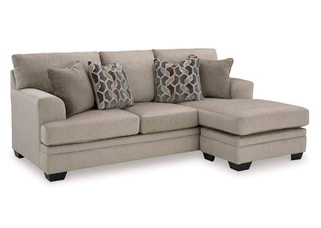 Stonemeade Sofa Chaise angled view