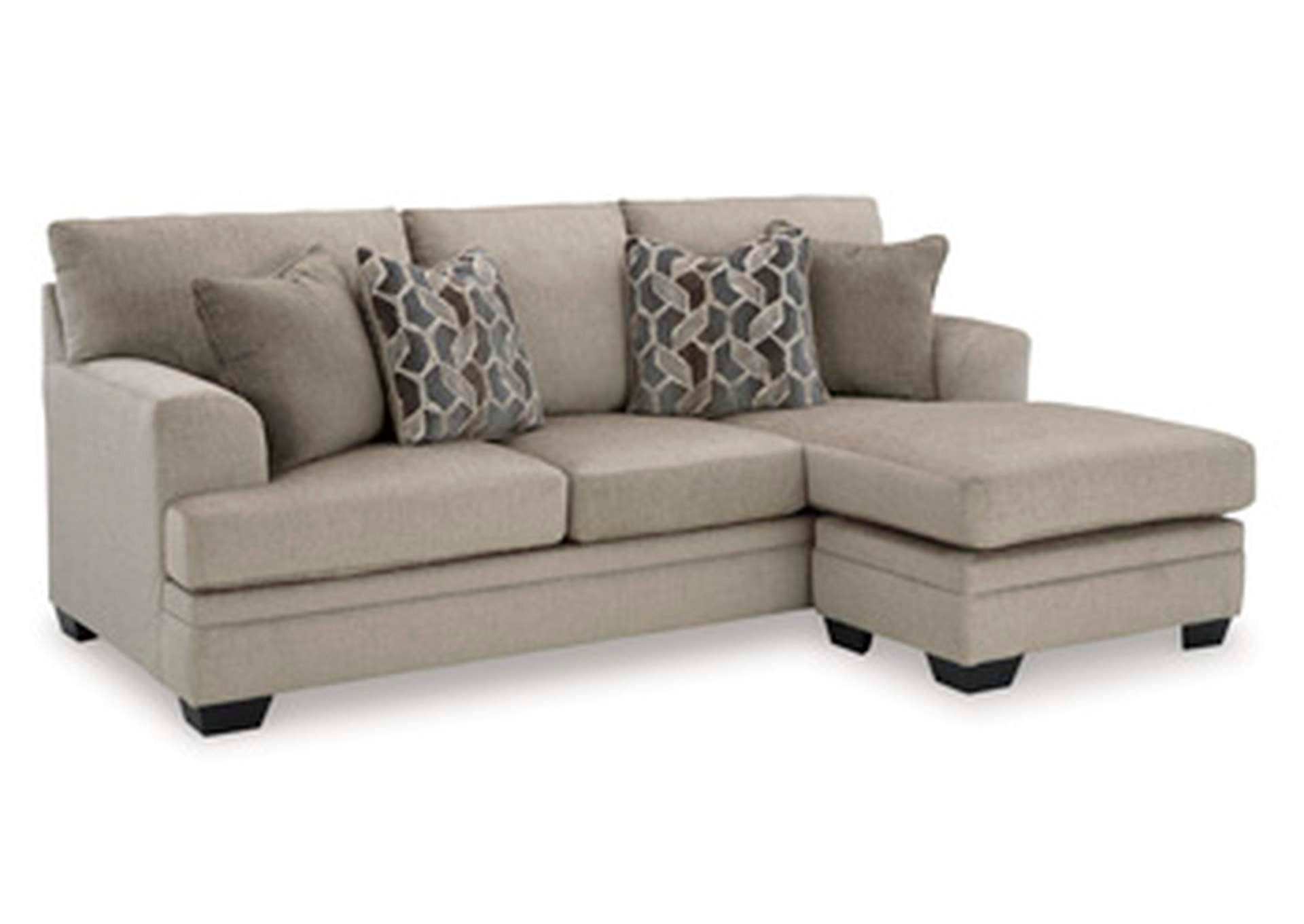 Stonemeade Sofa Chaise angled view