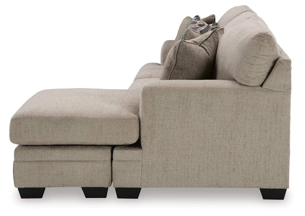 Stonemeade Sofa Chaise side view