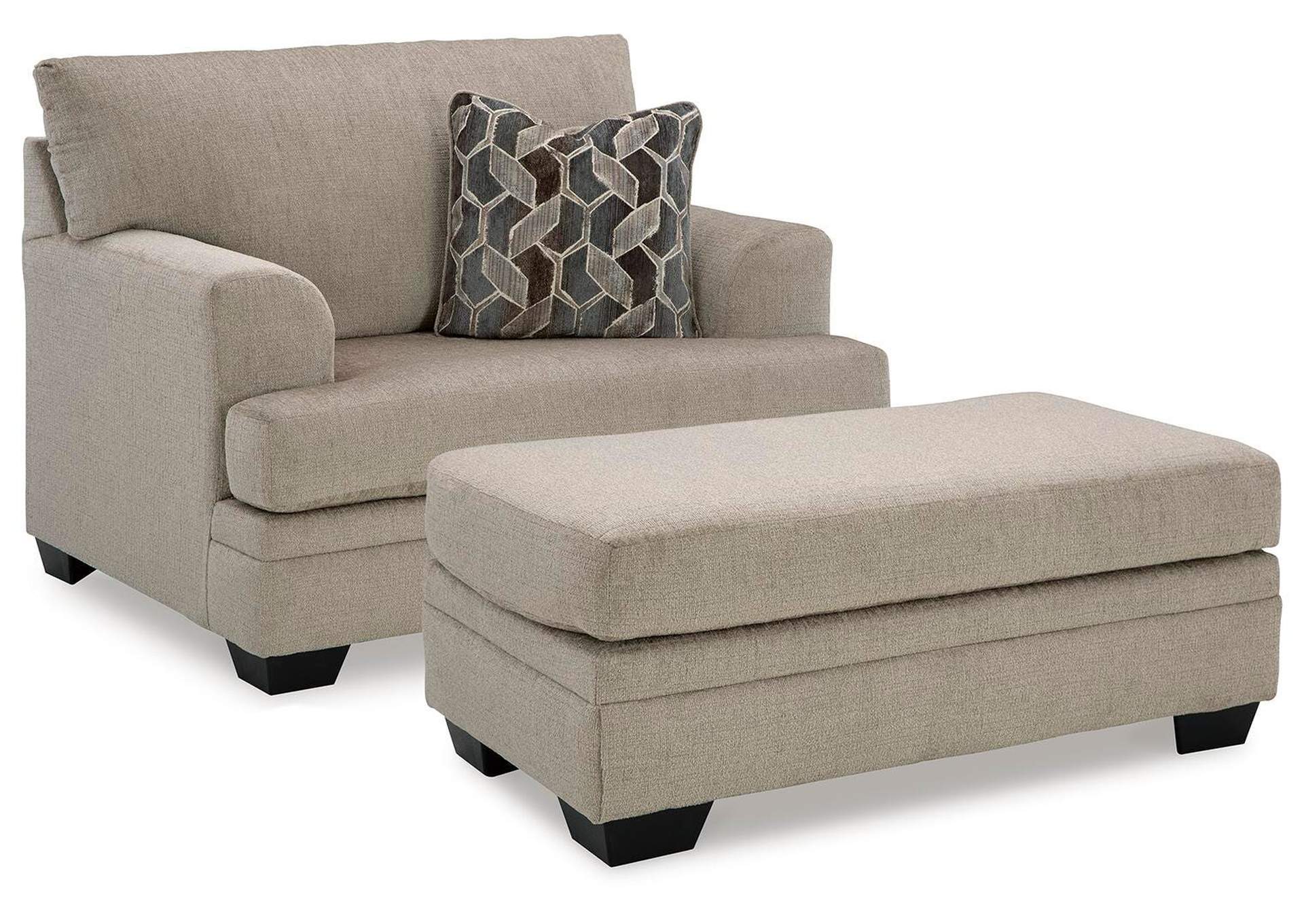 Stonemeade Chair and Ottoman