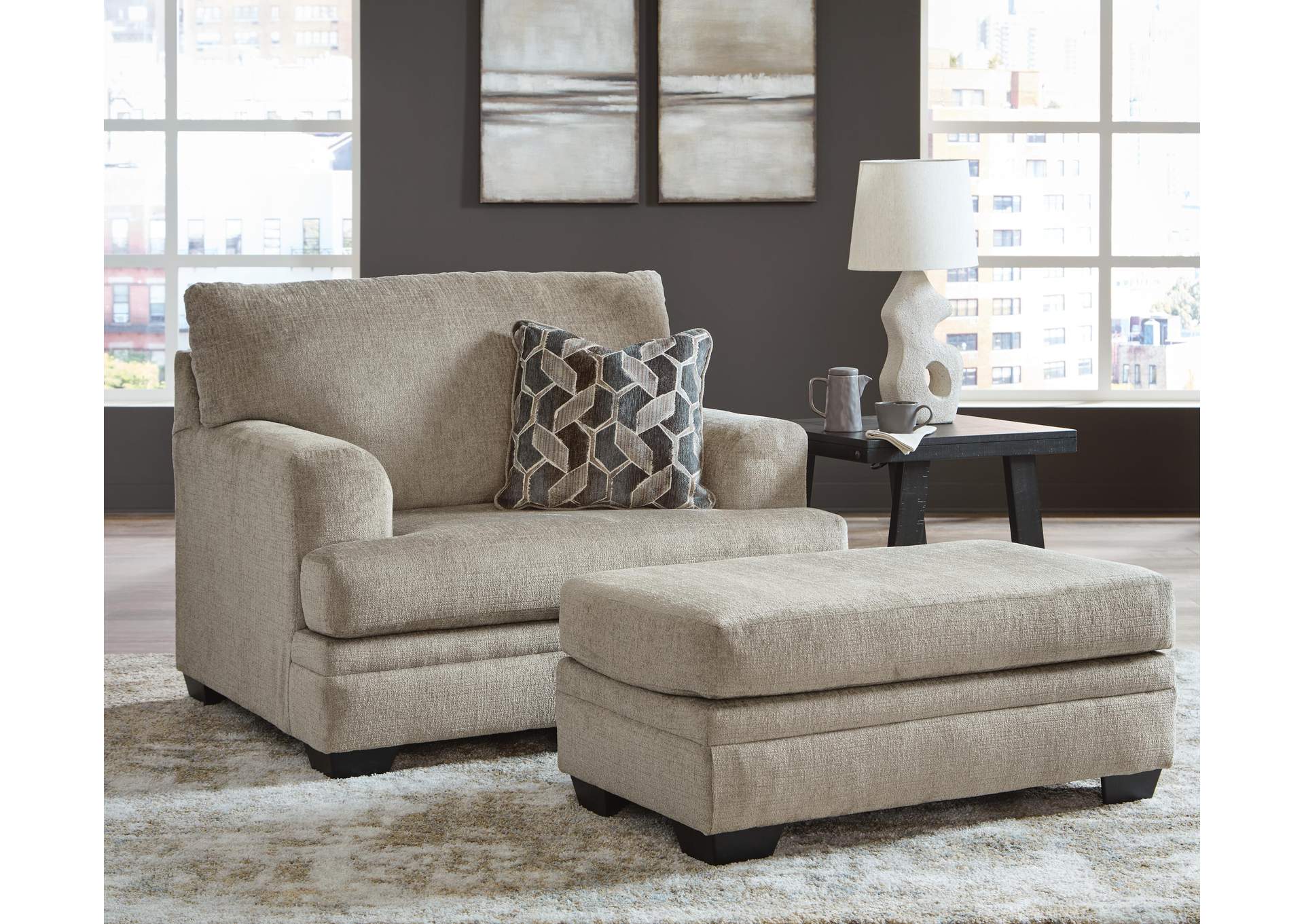 Stonemeade Sofa, Loveseat, Chair and Ottoman